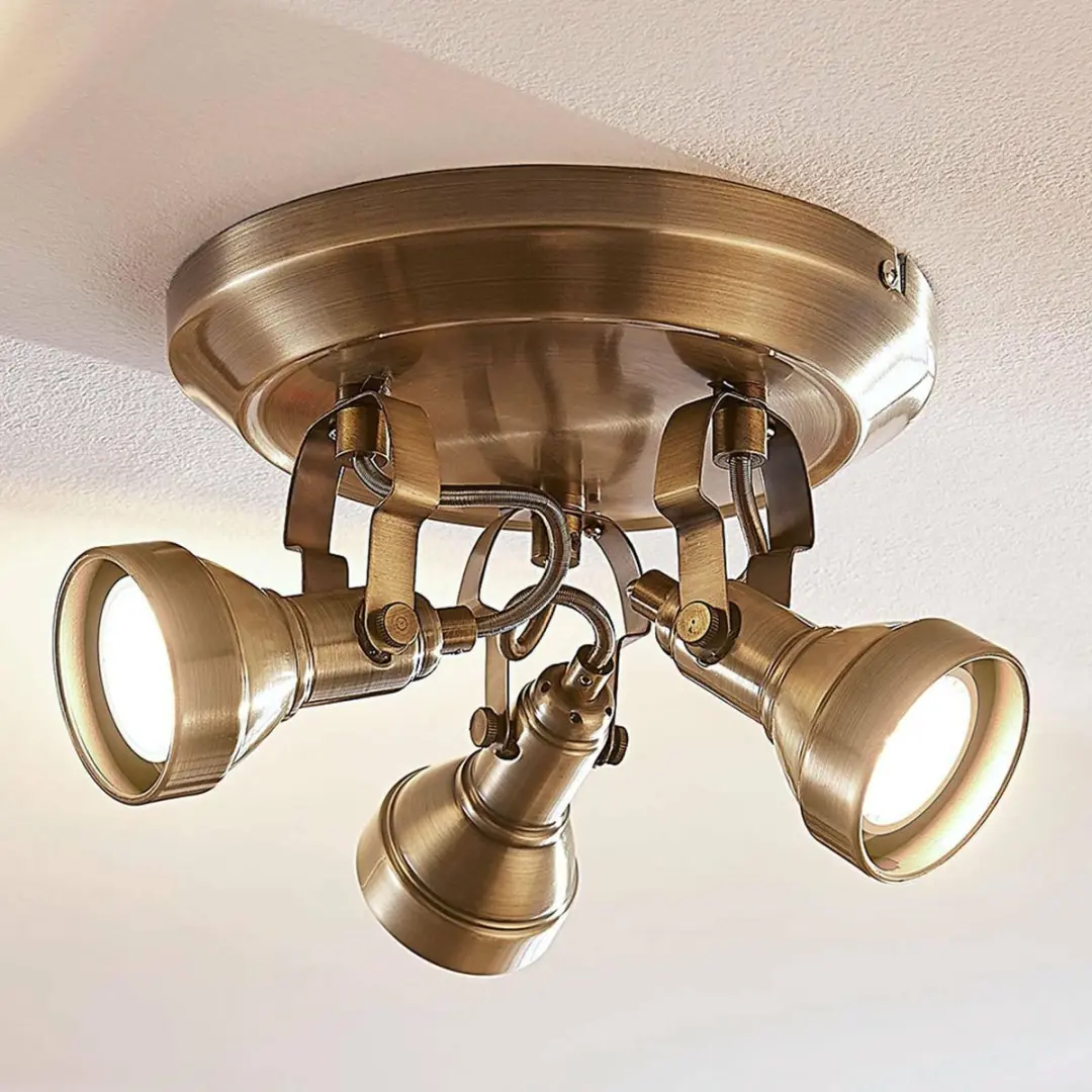 Lindby Plafondlamp 3x GU10