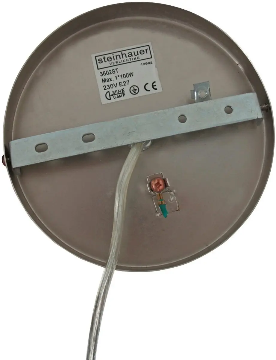 Steinhauer Sparkled Light 8149ST Hanglamp - Ø50cm - Grijs/Zilver