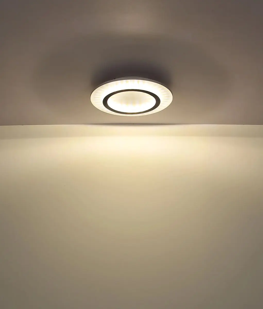 Globo Jayden Plafondlamp Ø35cm LED - Wit