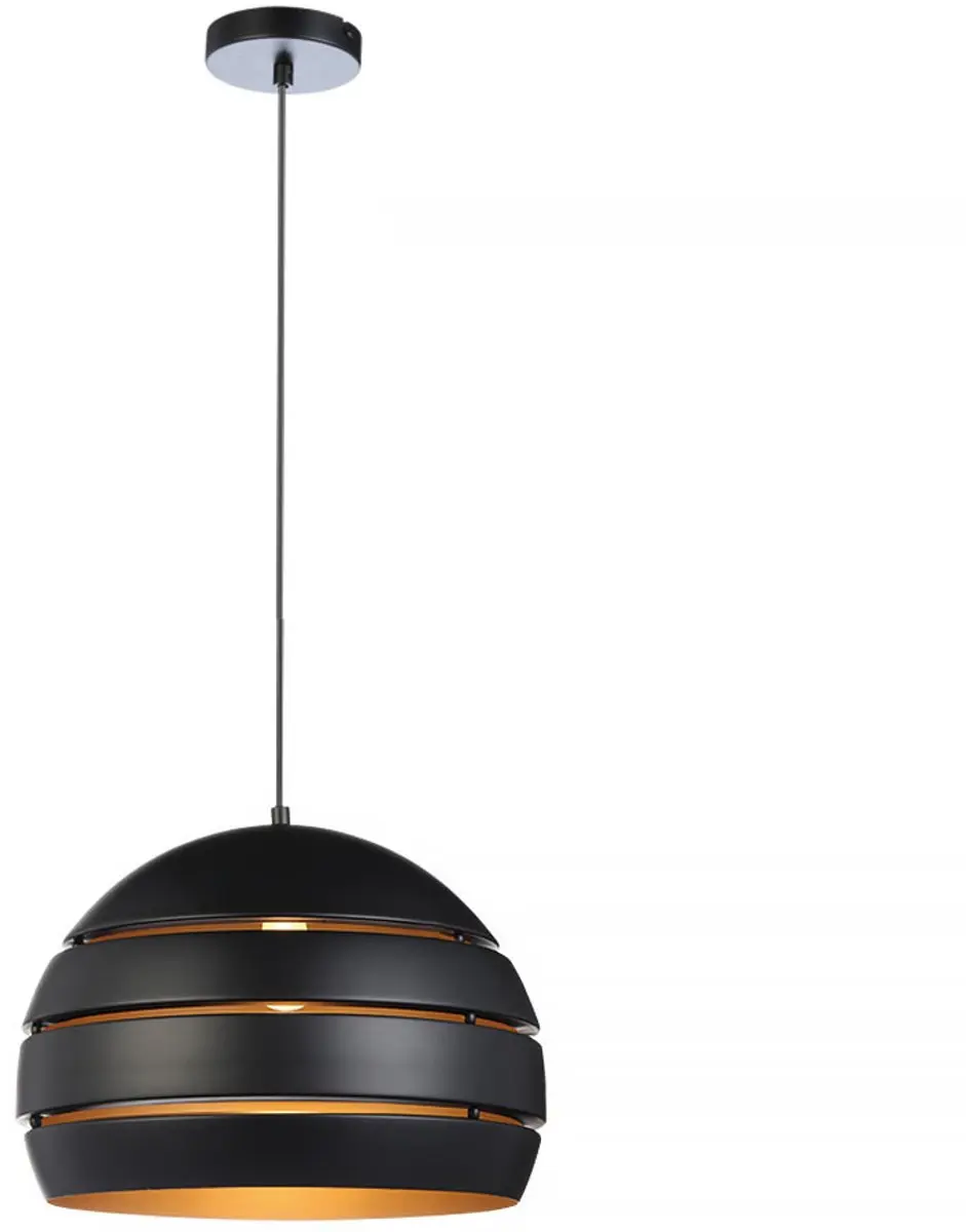 Freelight Hanglamp Djarin Ø40cm - Zwart/Goud