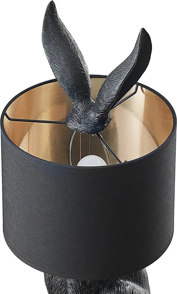 Lindby Tafellamp 1 Licht - Zwart/Goud