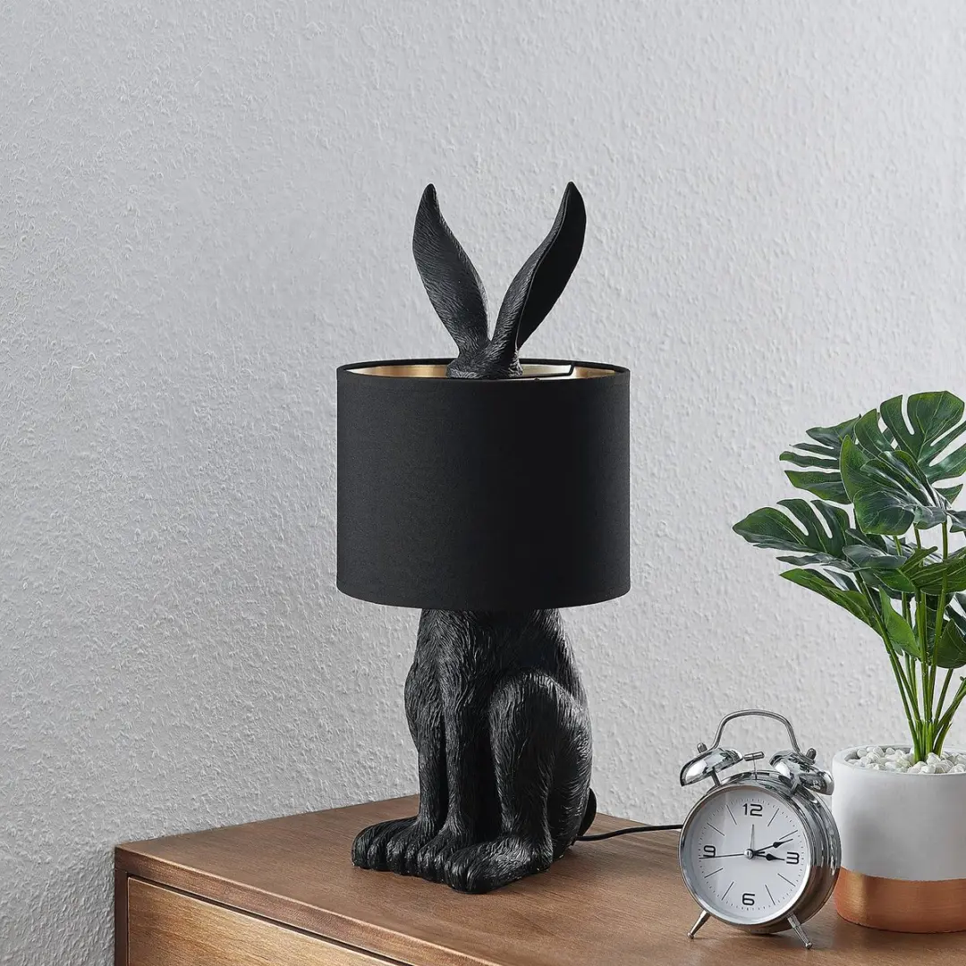 Lindby Tafellamp 1 Licht - Zwart/Goud