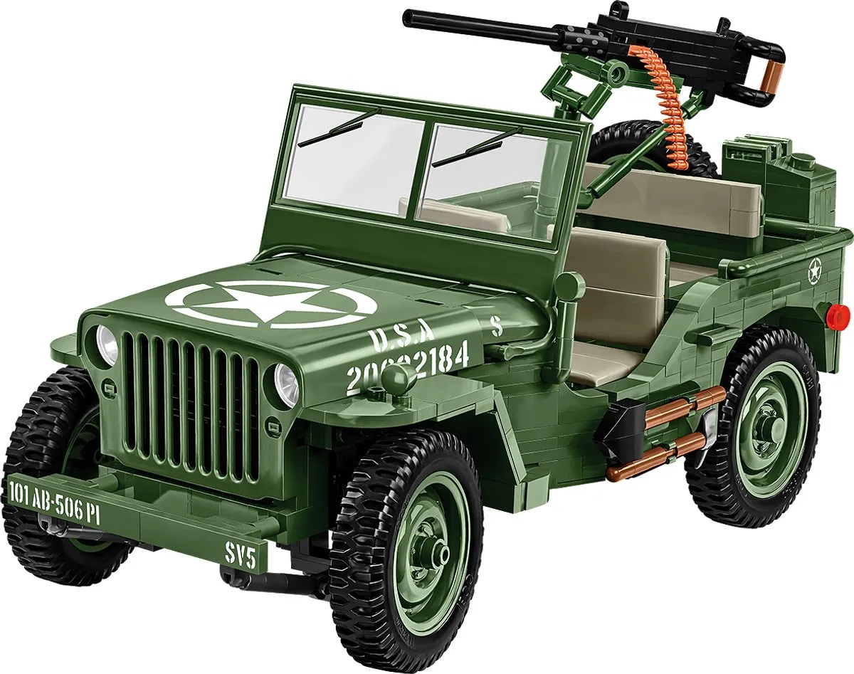 Cobi Willys MB & M2 Kanon 1:12
