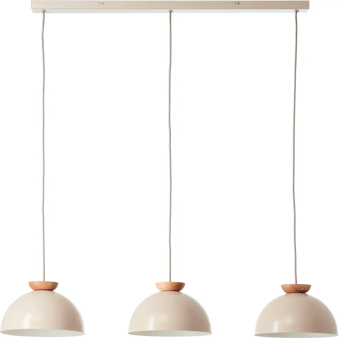 Brilliant Beige Wandlamp 3xE14 - 158x100x25cm