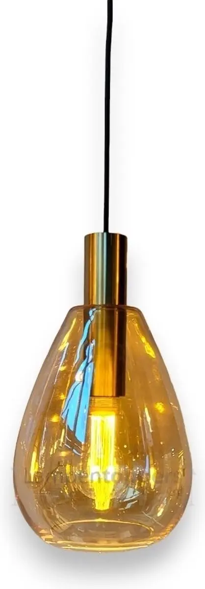 Freelight Dorato 3 Hanglamp - Ø35cm - Zwart/Goud