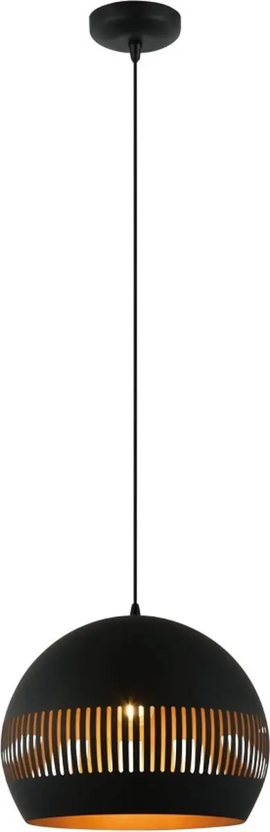 Freelight Hanglamp Globo Zwart & Goud Ø40cm