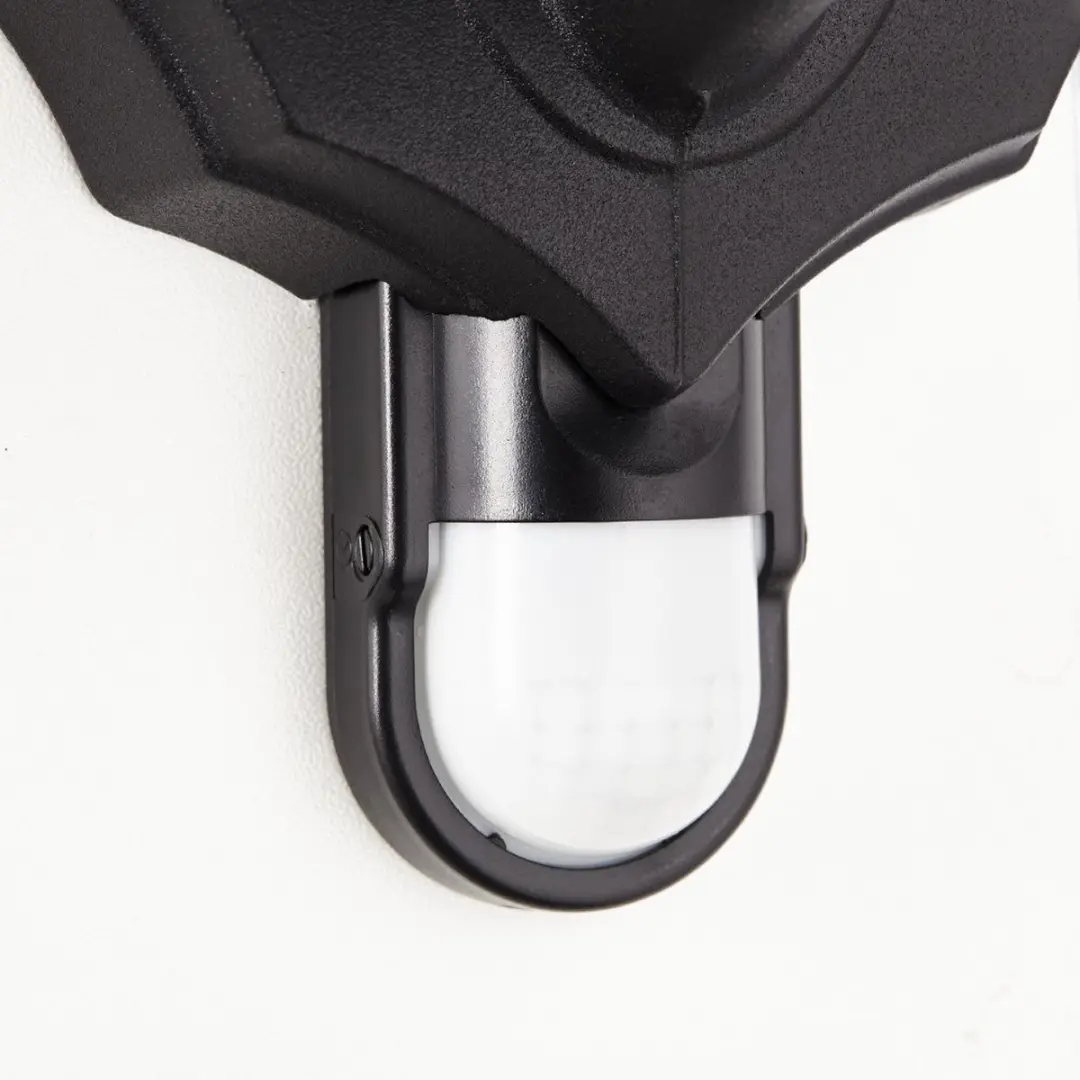 Brilliant Carleen Buiten Wandlamp Bewegingsensor - Zwart