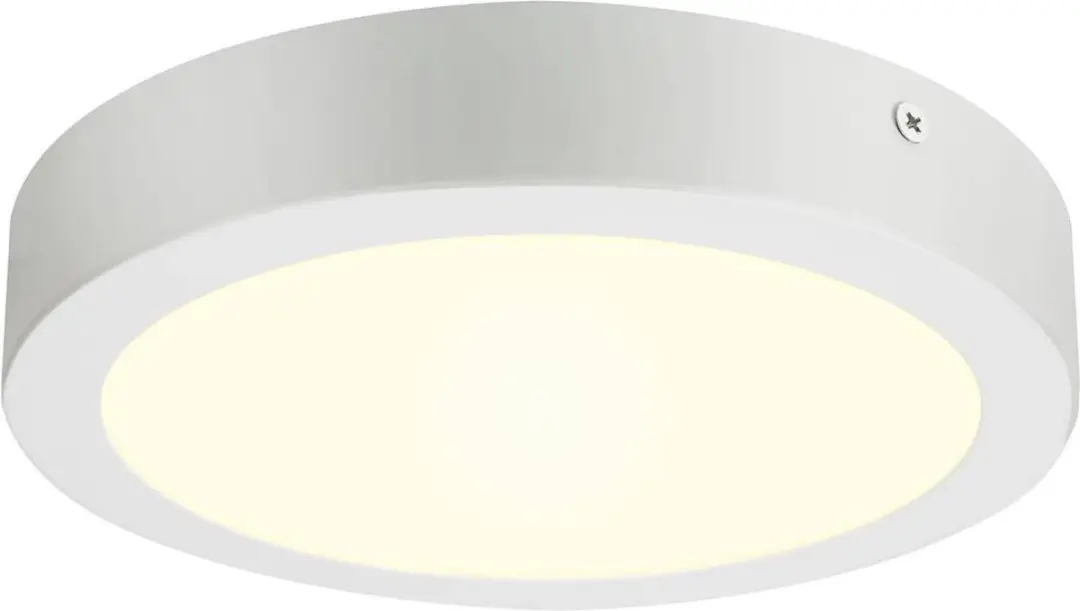SLV Senser 4000K Plafondlamp Ø21,5cm - 15W Koel wit