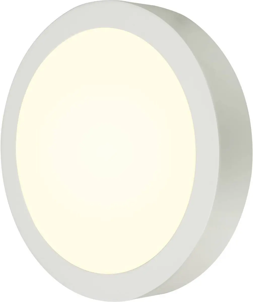 SLV Senser 4000K Plafondlamp Ø21,5cm - 15W Koel wit