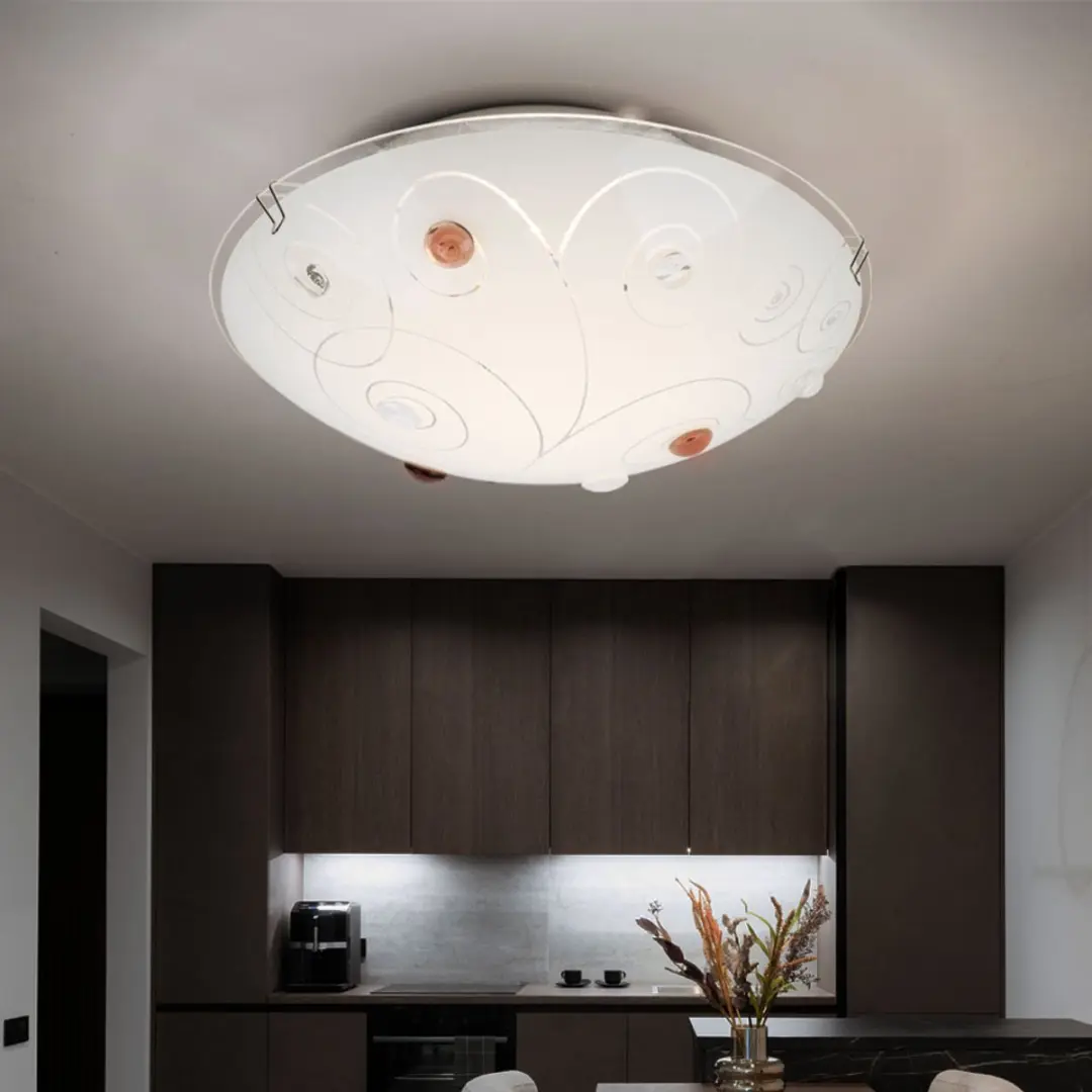 Globo Plafondlamp 1-vlam 8W 640lm - Wit 3000K - afbeelding 6 van 6