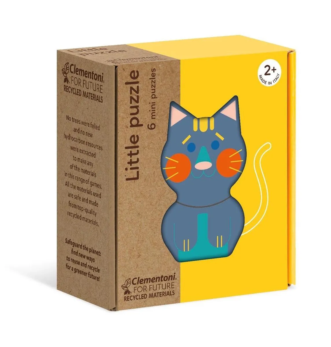 Clementoni Legpuzzel Mini Dieren 6-delig 16161 - 6 Stuks