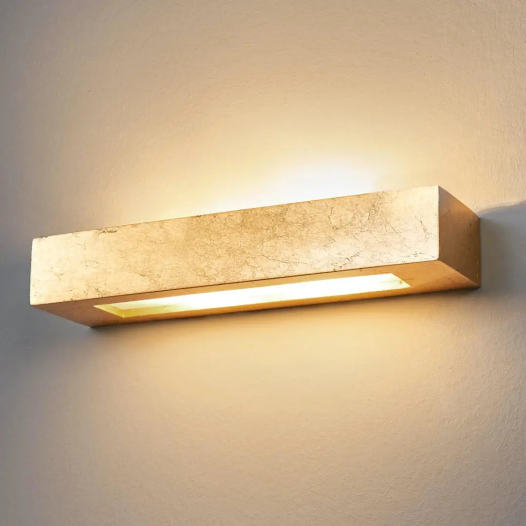 Lindby Emina+ Wandlamp Goud