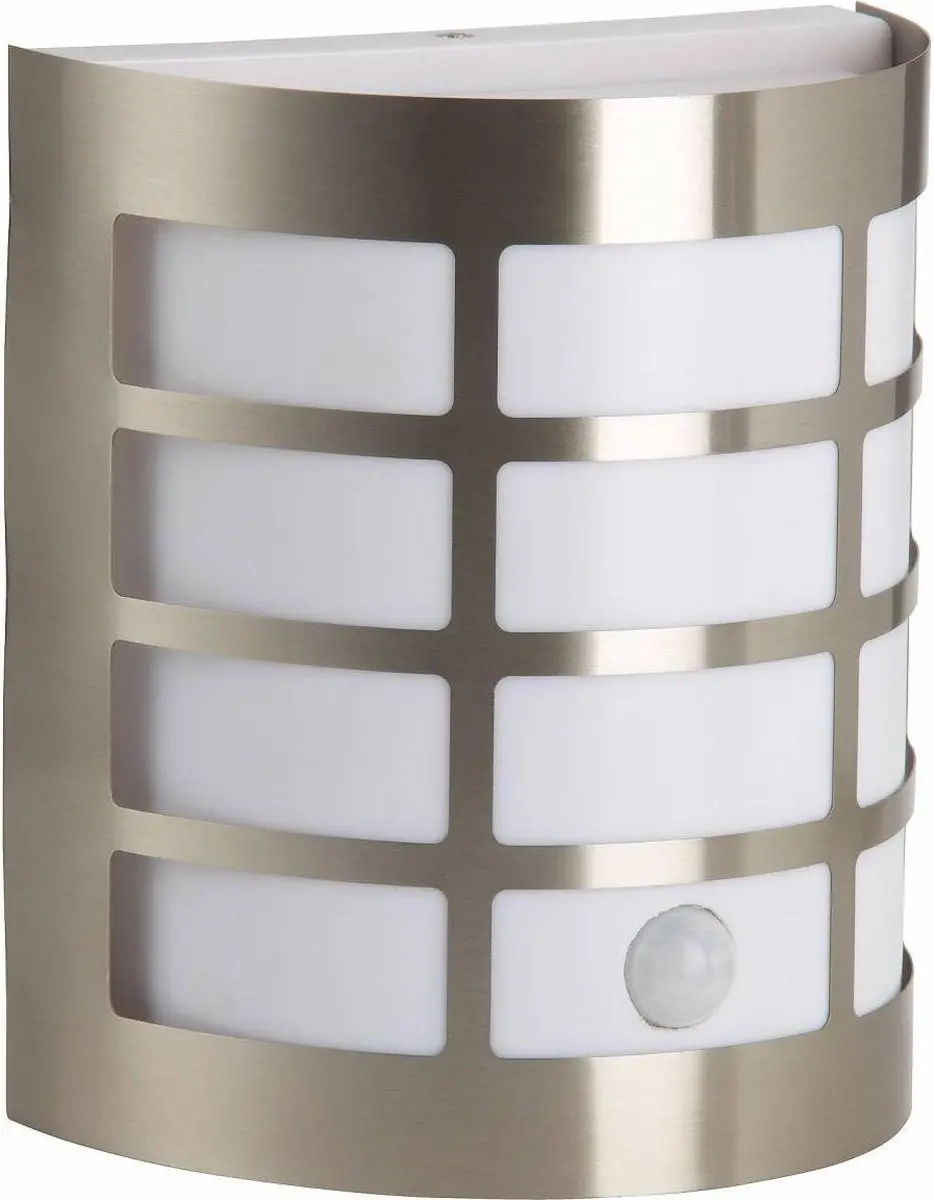 Brilliant Rune Halogeen E27 Buitenlamp met Bewegingsmelder 60W