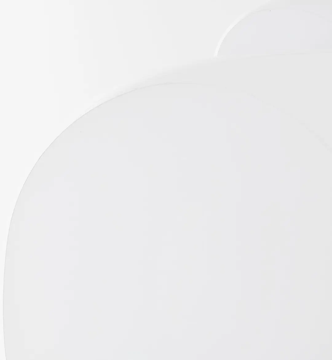 Brilliant Blop Hanglamp 30cm - Wit Glas/Metalen - E27 60W - afbeelding 6 van 6