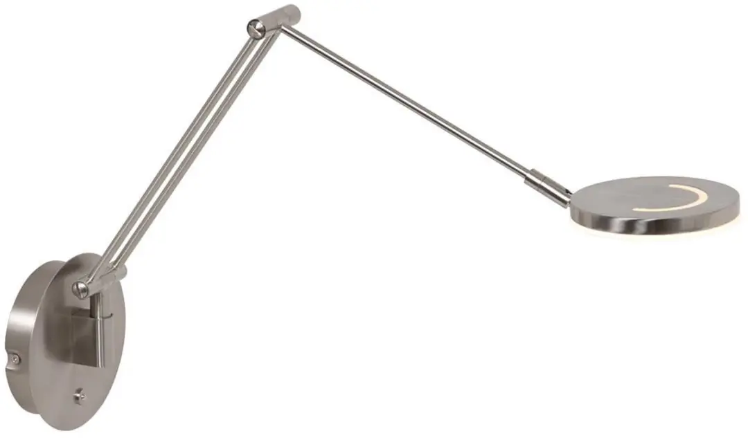 Steinhauer Soleil Wandlamp 12cm - Zilver