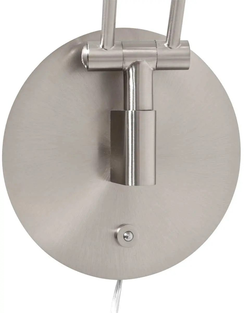 Steinhauer Soleil Wandlamp 12cm - Zilver