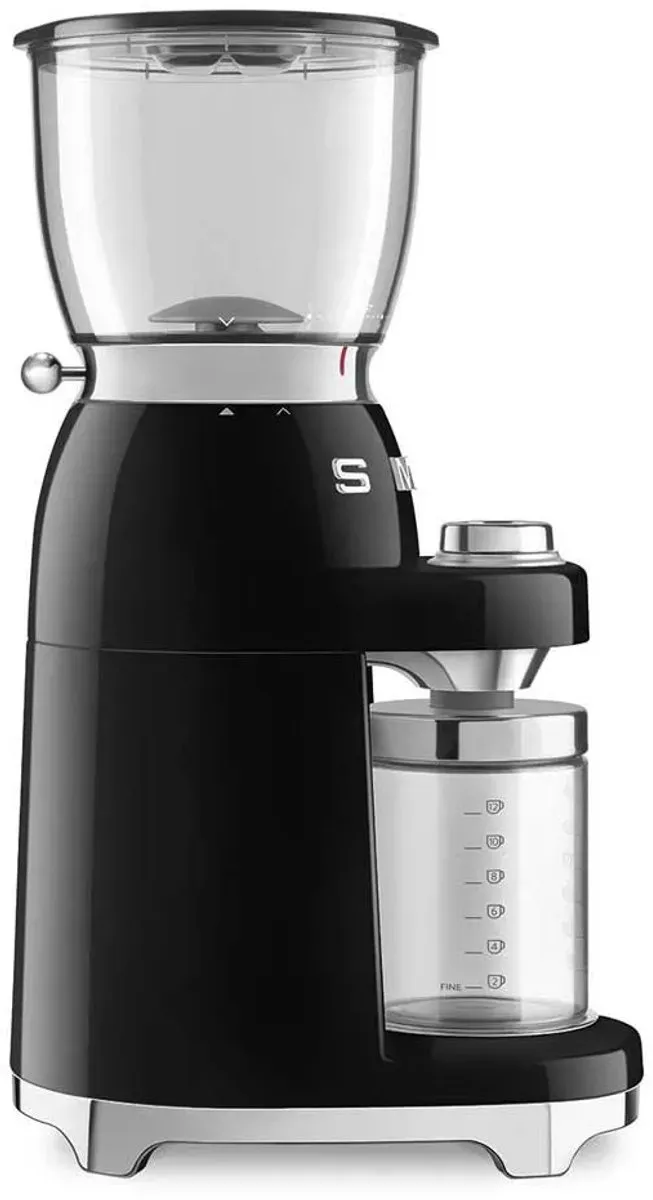 SMEG CGF11BLEU - Elektrische koffiemolen - Zwart - 30 maalstanden