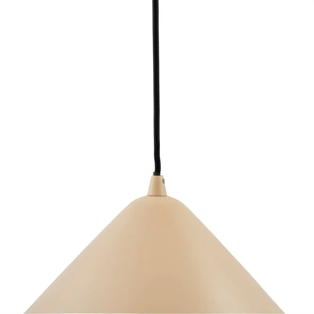 Lindby Hanglamp Metaal 1 Licht E27 - 16cm - Beige