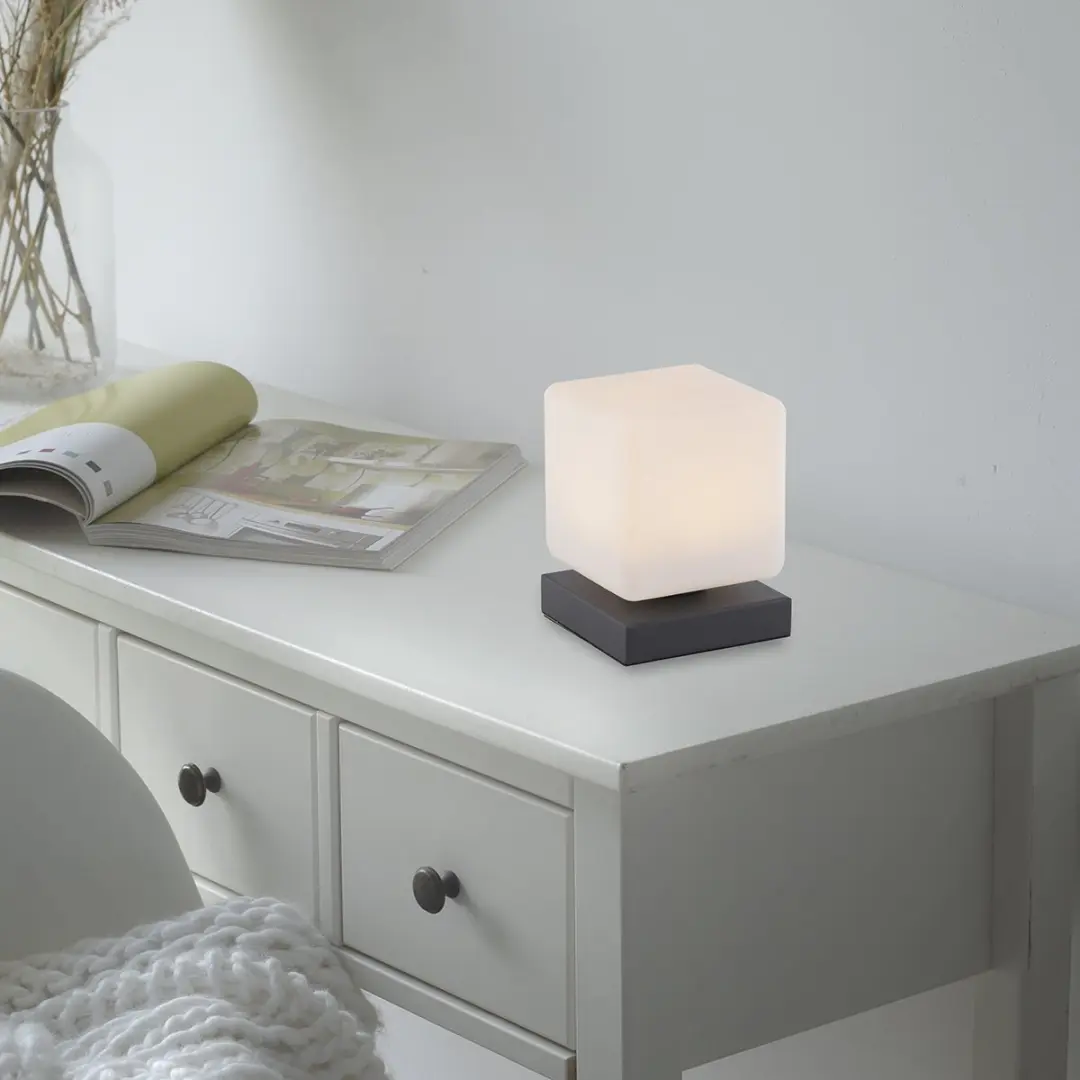 Paul Neuhaus Dadoa Tafellamp 5W - Antraciet - 3000K