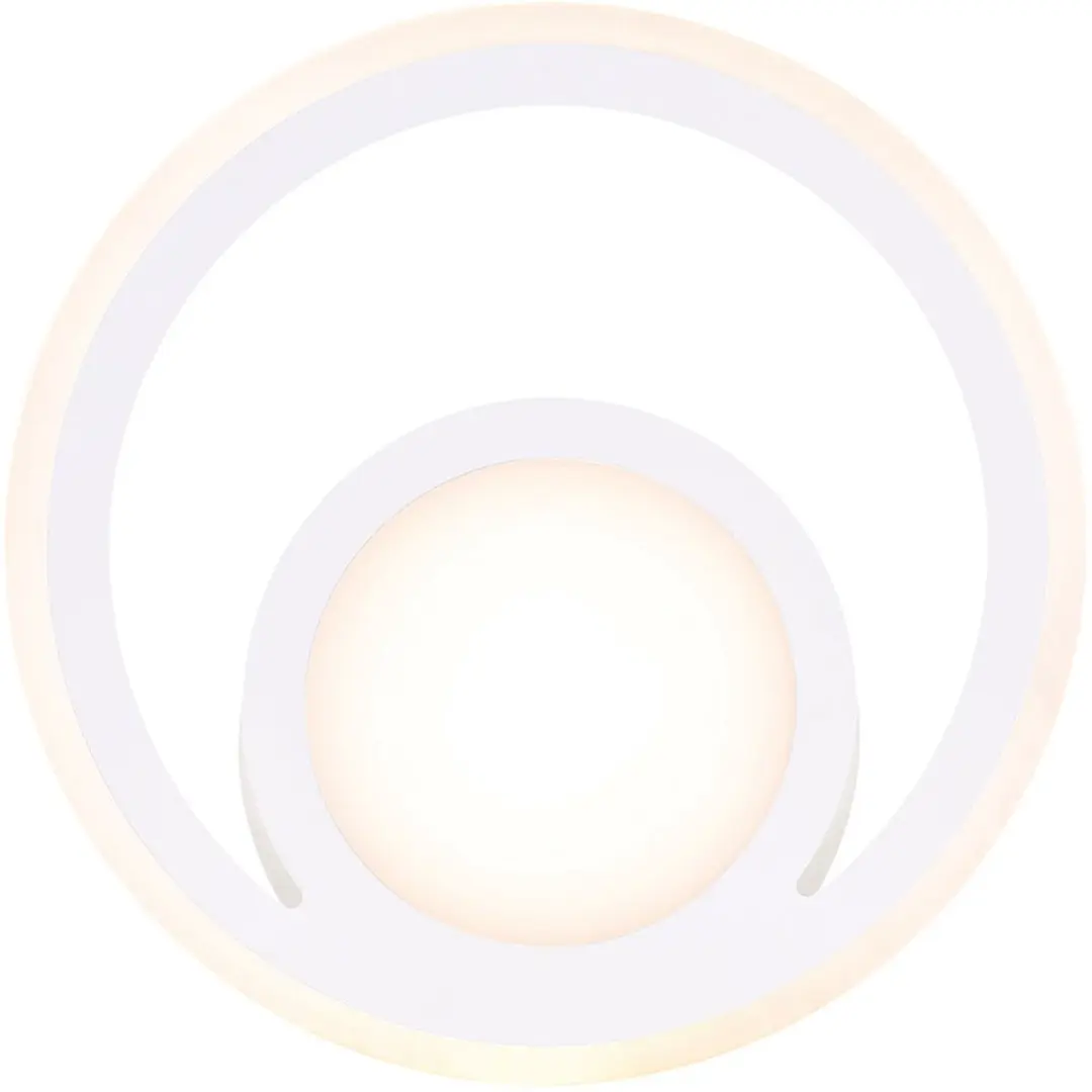 Globo 67120-40D LED Plafondlamp Ringverlichting 40W - Wit - afbeelding 6 van 6