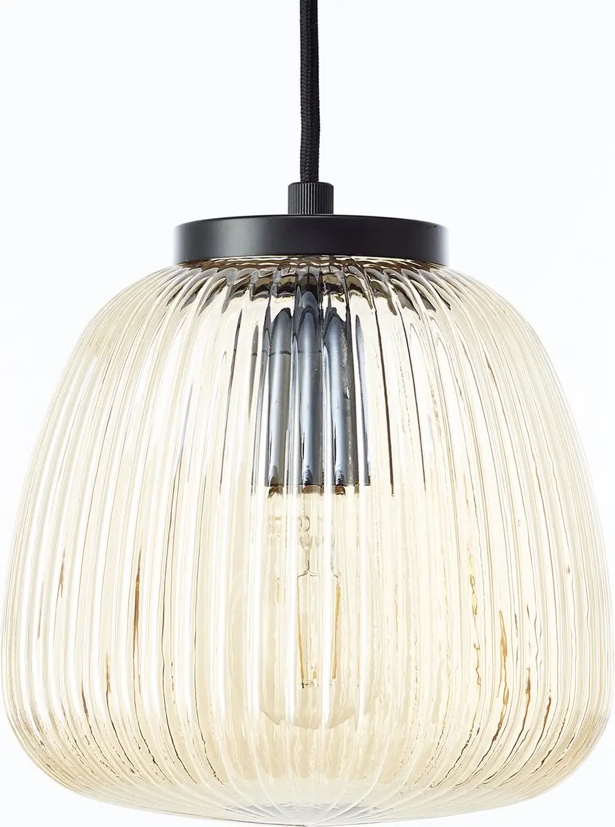 Brilliant Kaizen Hanglamp 5-lichts E27 - Zwart