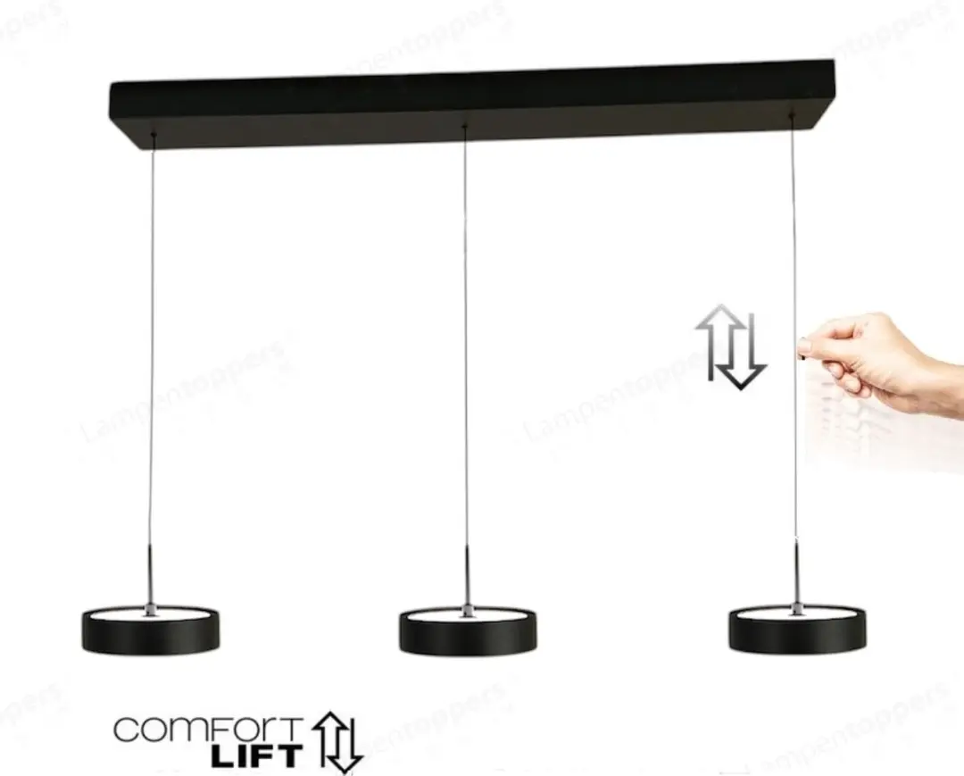 Freelight Hanglamp Alieno 3 Lichts 90cm