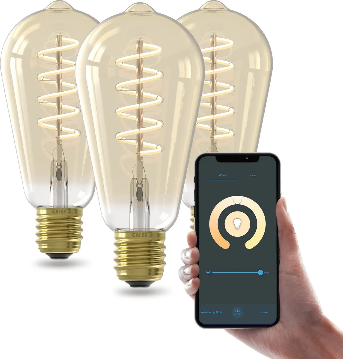 Calex Smart LED Edison Lamp E27 7W