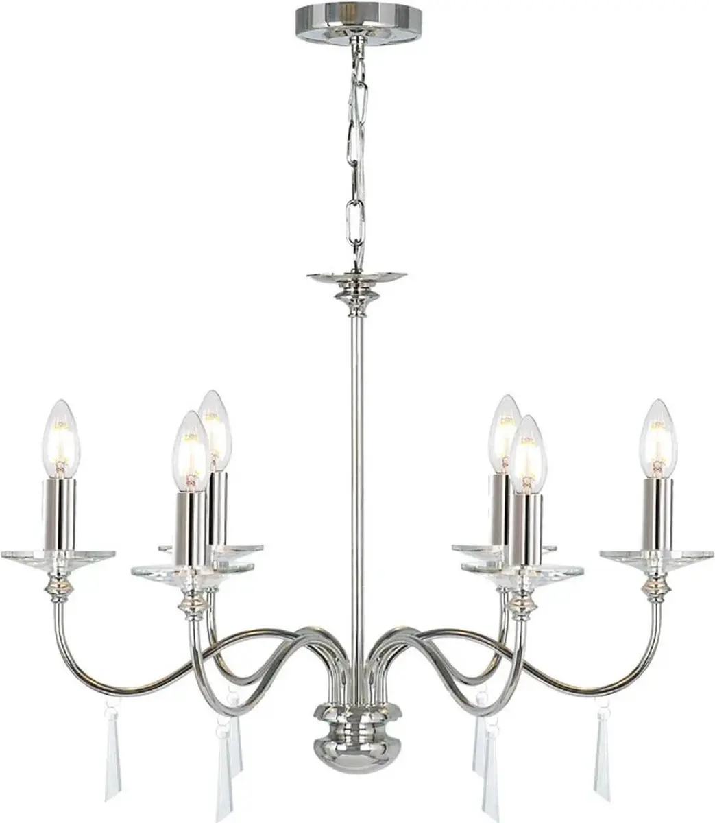 Elstead LED Kroonluchter 6x E14 60W