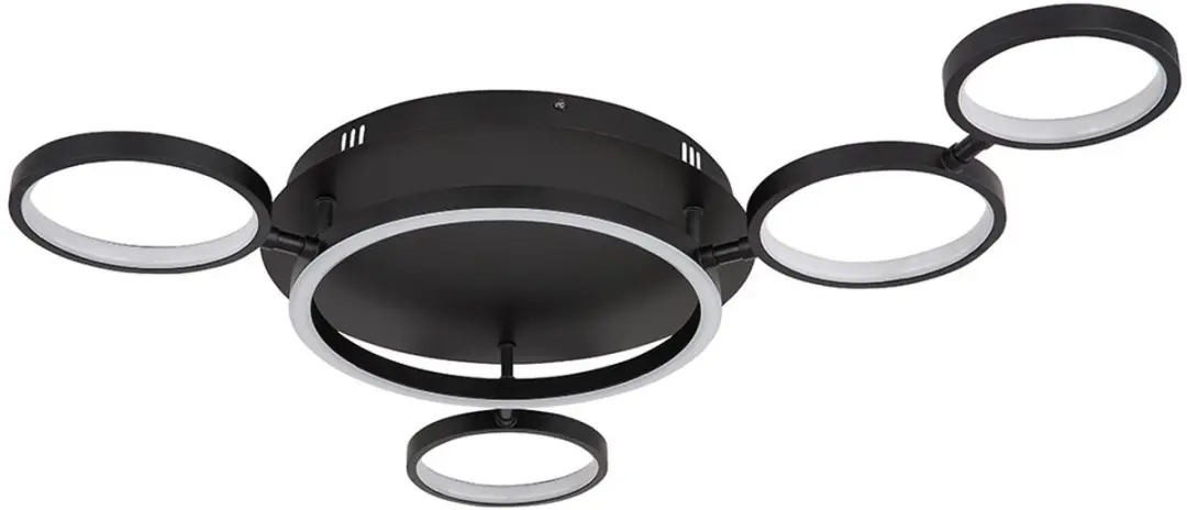 Globo Plafondlamp Ringen 29W Warm Wit