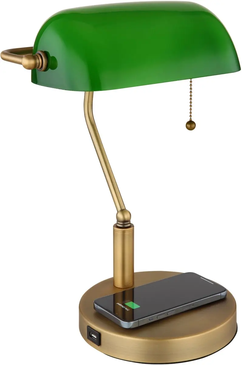 Globo Tafellamp Antique 2491W - Messing - Ø25cm
