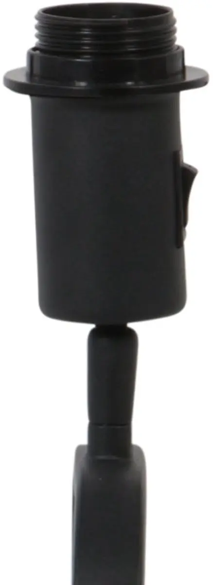 Steinhauer Stang 4739ZW Tafellamp - Zwart - 47 cm