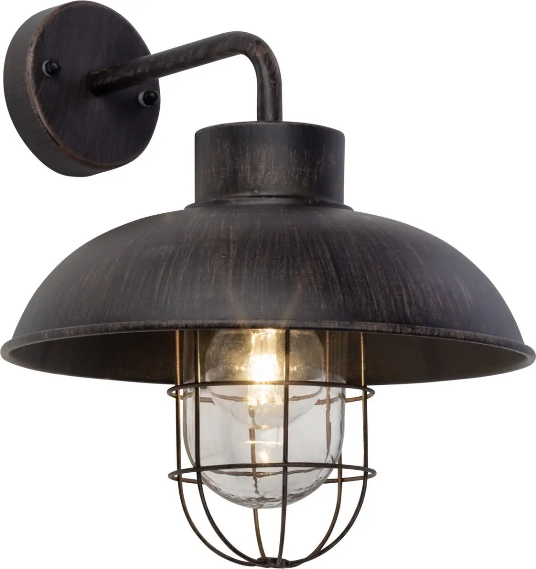 Brilliant Portland Buitenlamp Down IP44 - Roest