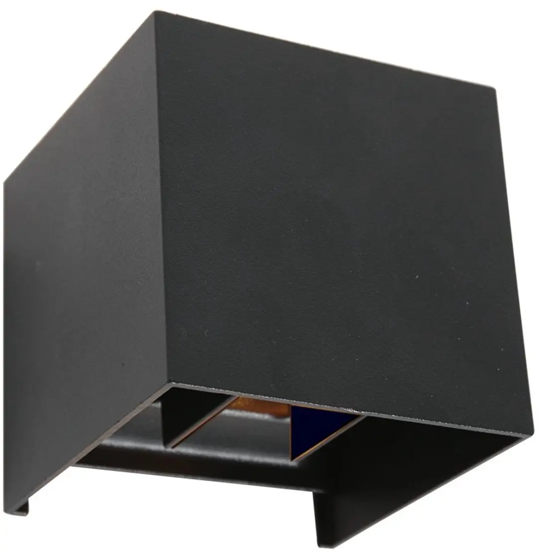 Steinhauer Muro 3098ZW Wandlamp - 2 Lichtpunten - Zwart