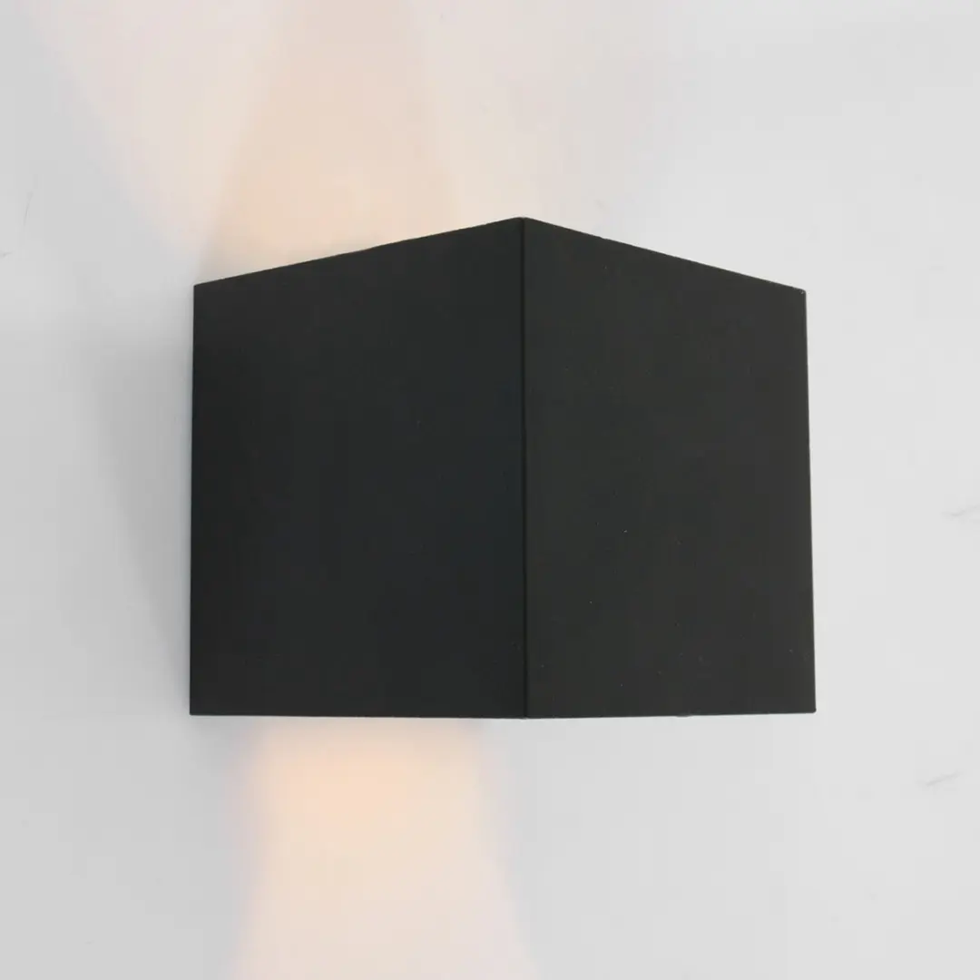 Steinhauer Muro 3098ZW Wandlamp - 2 Lichtpunten - Zwart - afbeelding 6 van 6