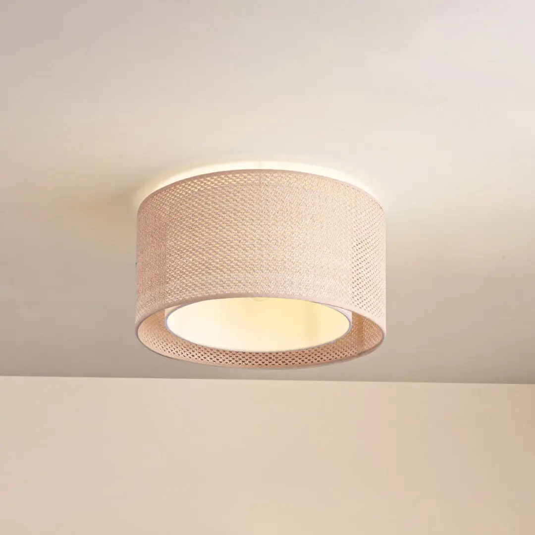Lindby Plafondlamp 1 Licht E27 40cm - Beige
