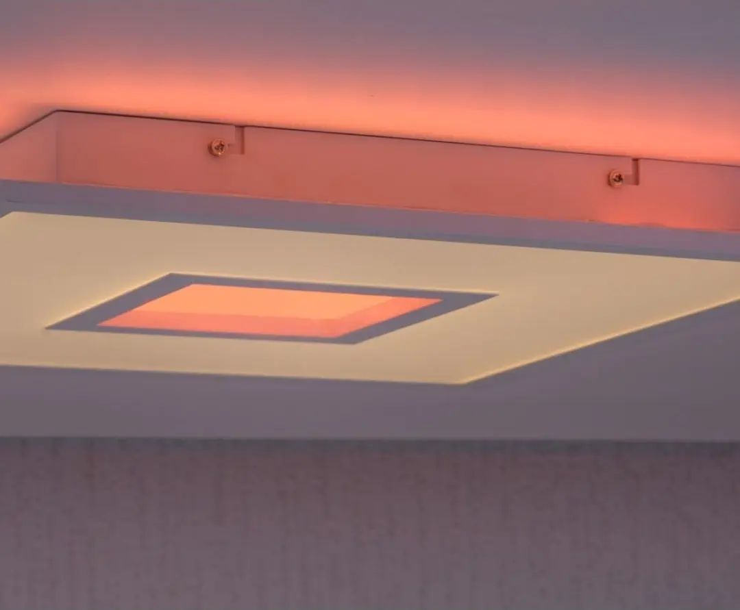 Paul Neuhaus Tile Design LED Plafondlamp 45cm - Wit - afbeelding 6 van 6