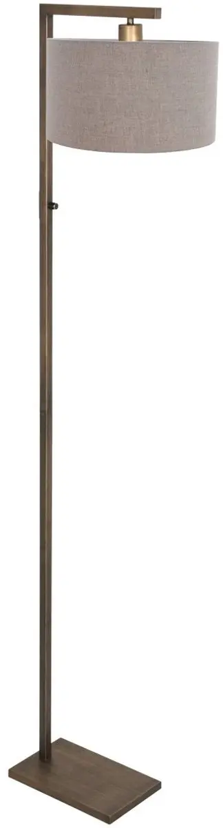 Steinhauer Bronzen Vloerlamp Stang 4897BR 160cm