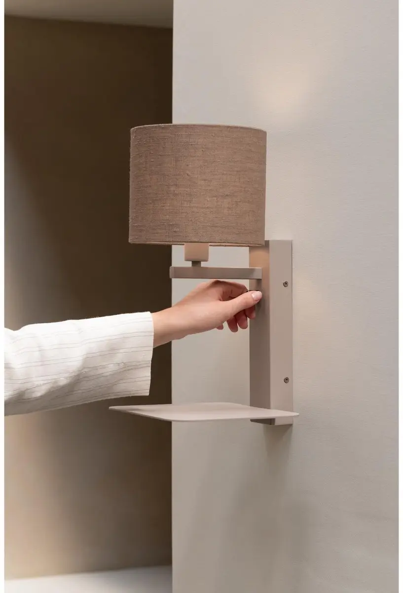 it's about RoMi Wandlamp Florence - Bruin