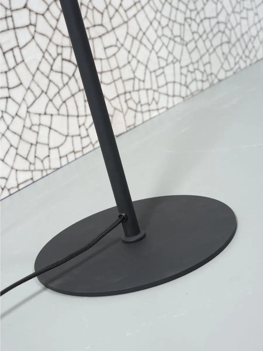 it's about RoMi Marseille Vloerlamp - Zwart - 1x25W