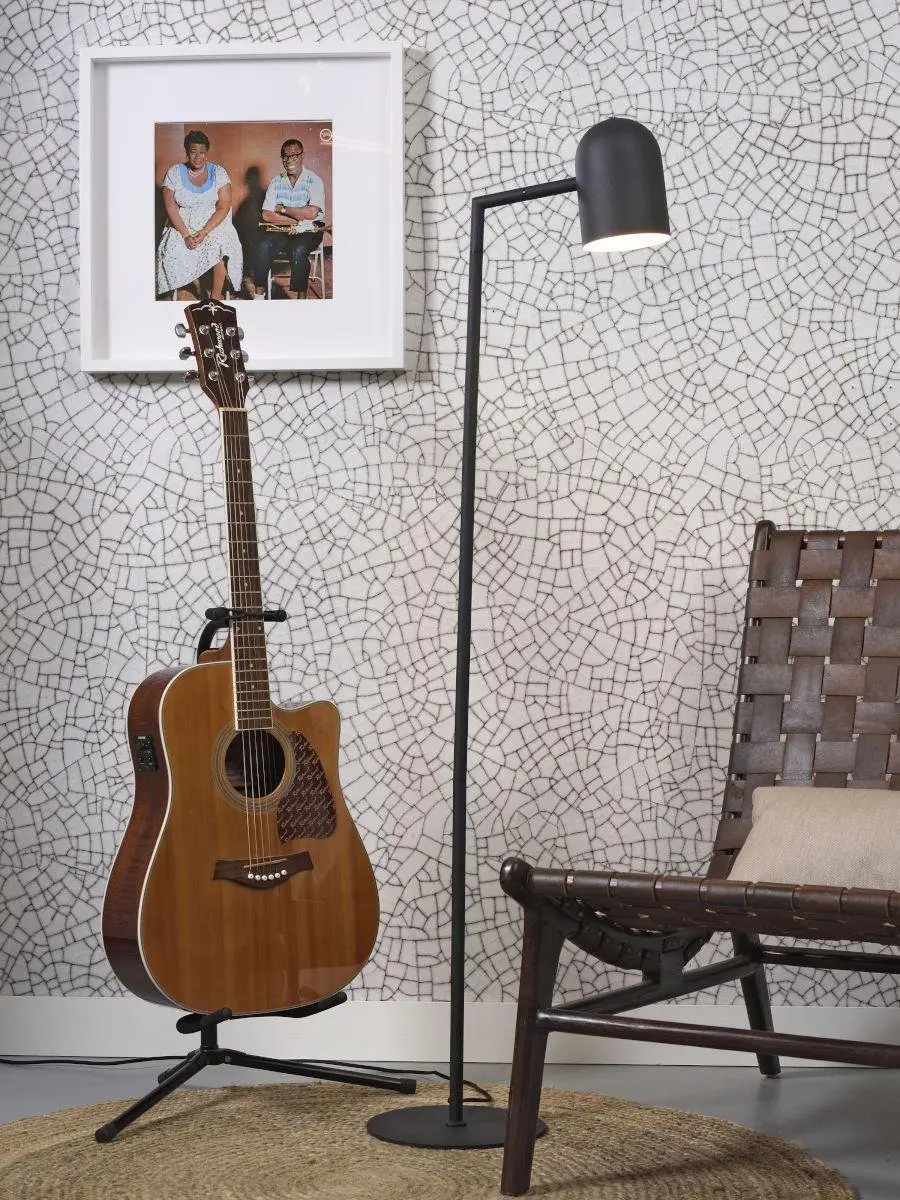 it's about RoMi Marseille Vloerlamp - Zwart - 1x25W