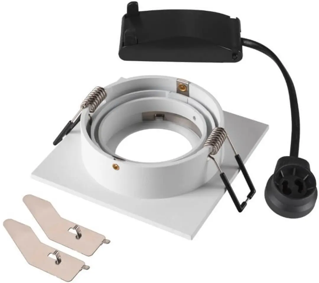 SLV New Tria 75 Spot Vierkant Kantelbaar 10W - Wit