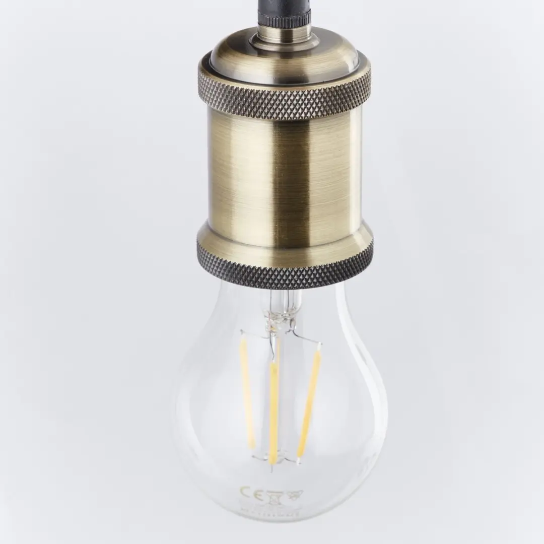 Brilliant UGOLIN Wandlamp E27 - Messing