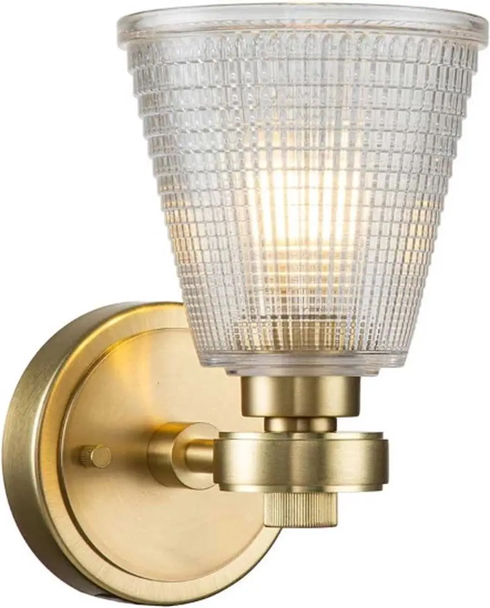 Elstead Lighting Gunnislake LED Badkamerarmatuur 3W - IP44 - Brushed Brass