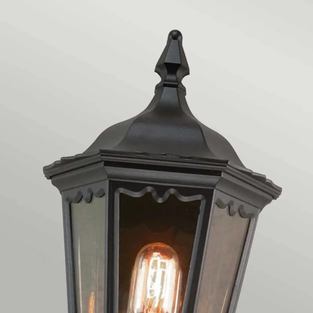 Elstead Lighting Medstead LED Buitenlamp E27 60W - IP44 - Dimbaar - Zwart