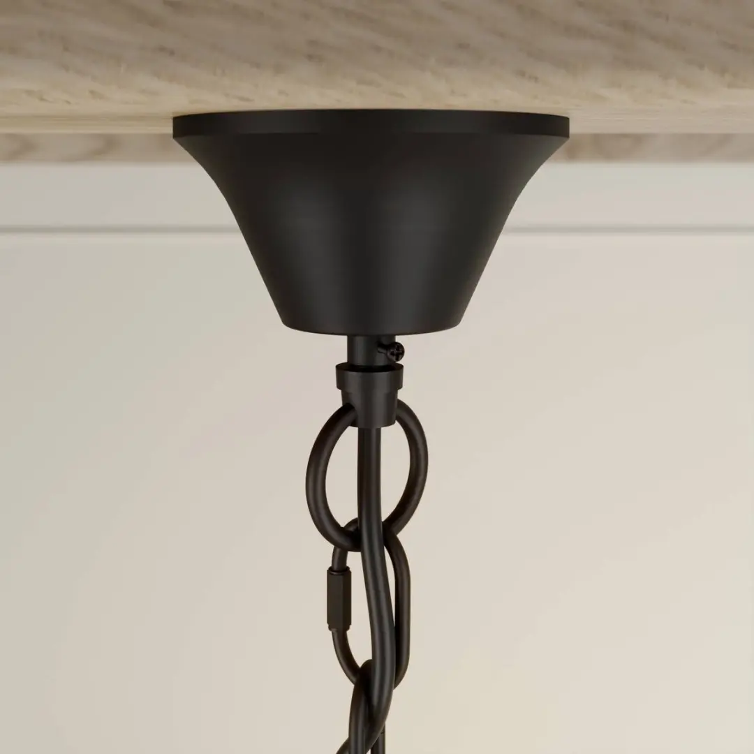 Lindby Kroonluchter 5x40W E14 Antiek Bruin