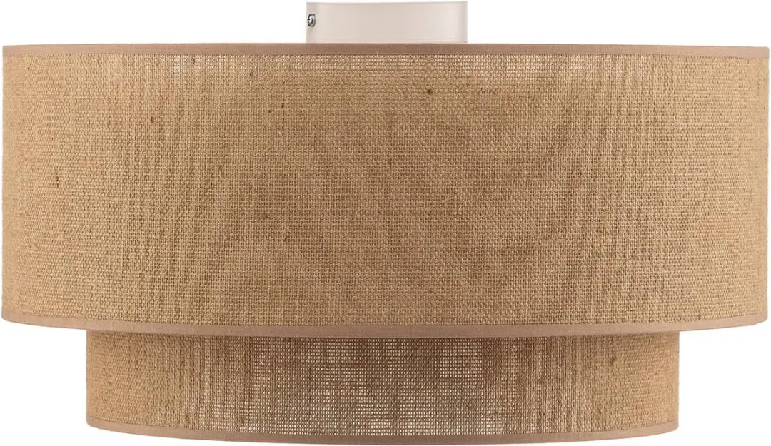 Euluna Plafondlamp Jute - Ø45cm - E27 - afbeelding 6 van 6