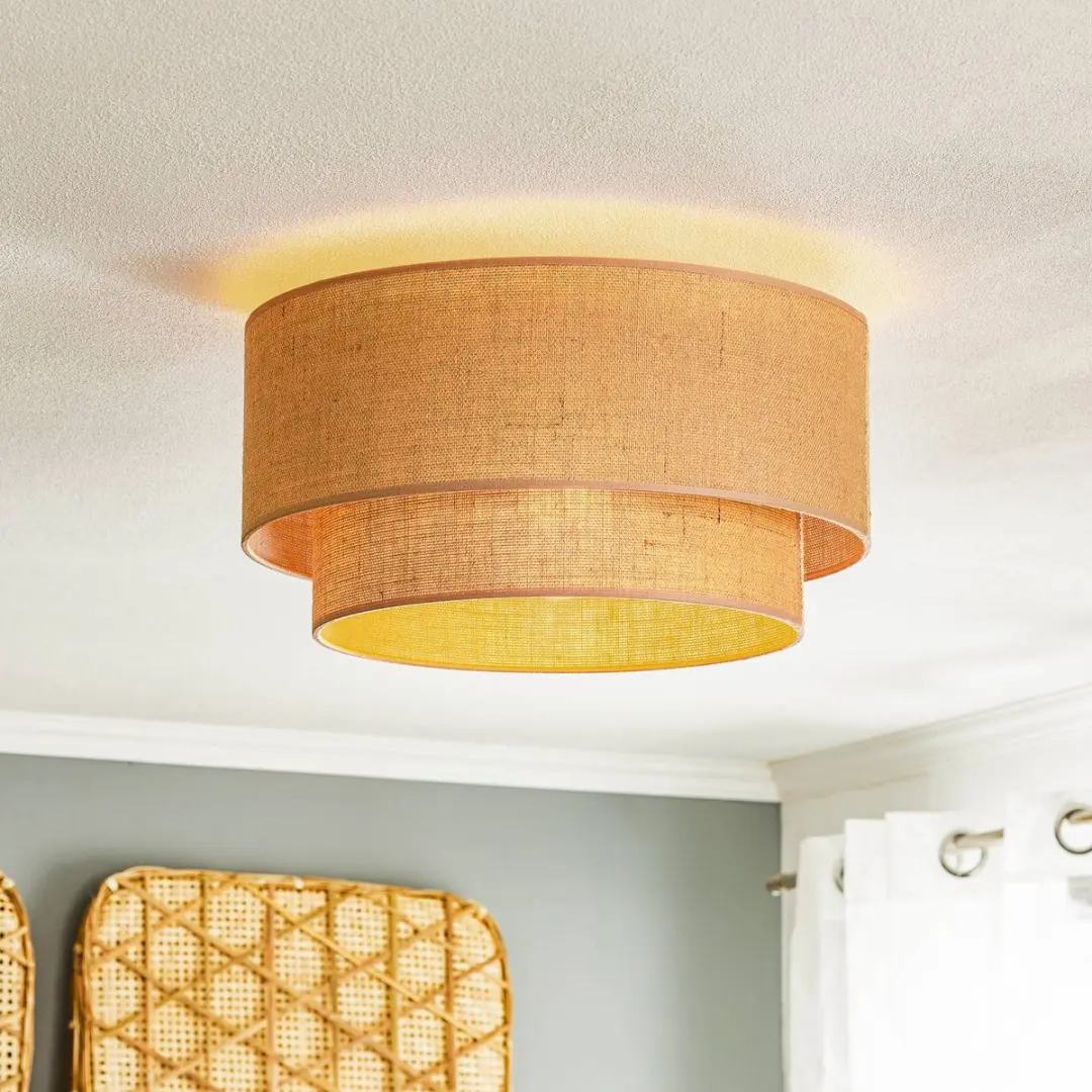 Euluna Plafondlamp Jute - Ø45cm - E27