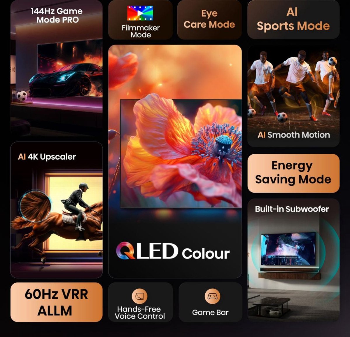 Hisense 98E7Q - 98 inch - 4K QLED - 2025