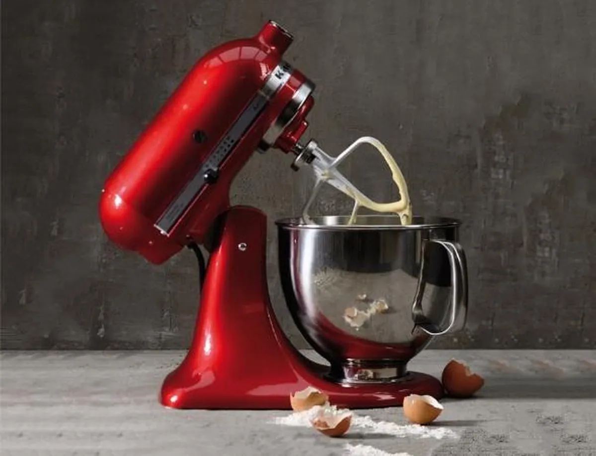 KitchenAid Artisan 5KSM125EER Keukenmachine - 300W - Keizer Rood