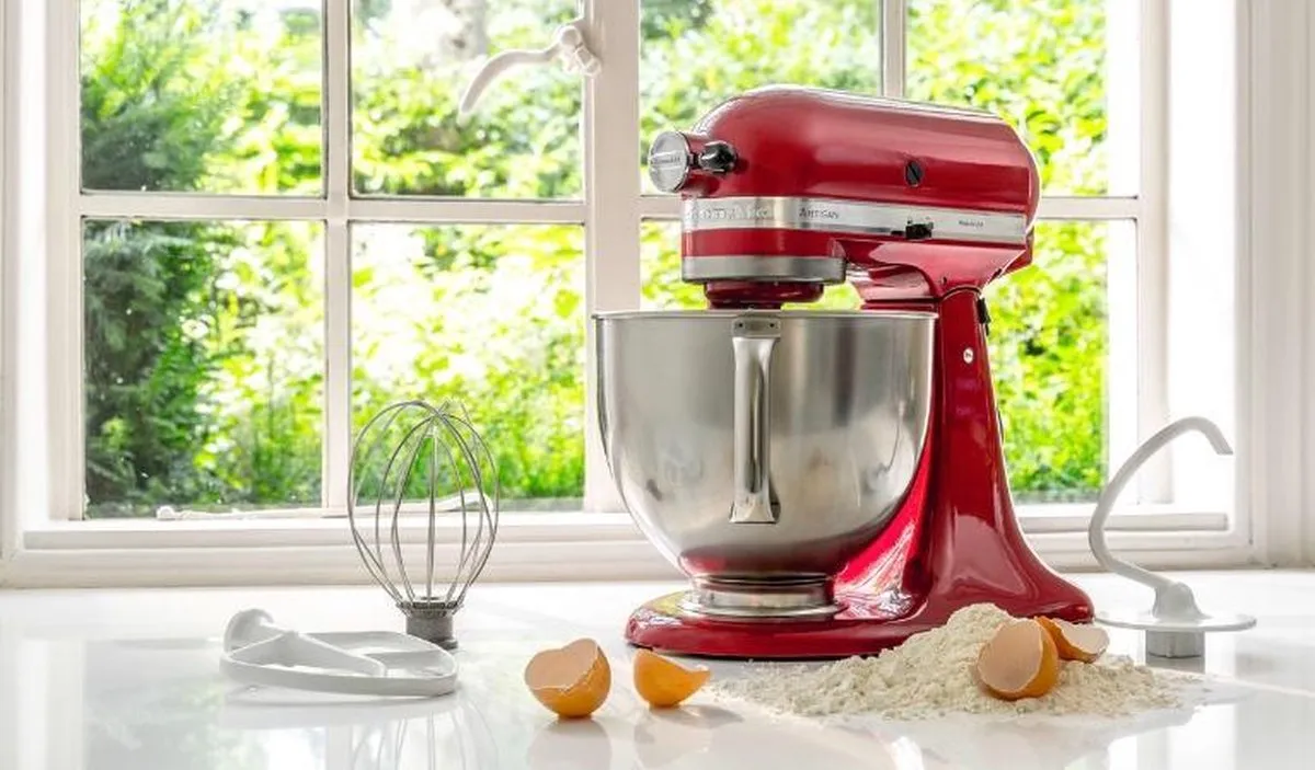 KitchenAid Artisan 5KSM125EER Keukenmachine - 300W - Keizer Rood
